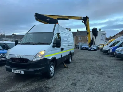 Used Iveco Daily 90 HP (66 kW) 2014 White Van