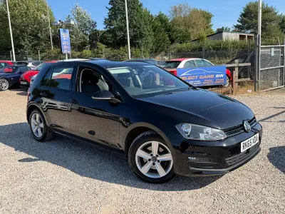 Used VW Golf VII Match 2015 Black Hatchback