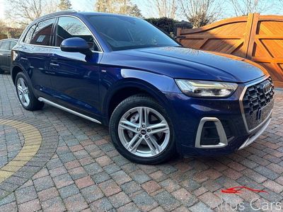 Used Audi Q5 S-Line 204 HP (150 kW) 2021 Blue SUV