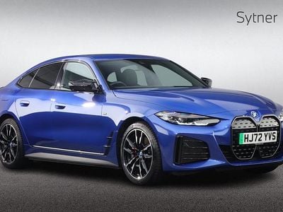 Blue Used 2022 BMW i4 Comfort Edition Sedan | £33,000 (A bit pricey)