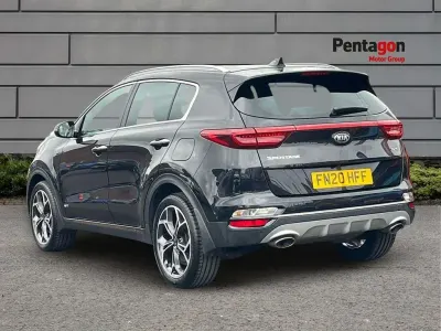 Używany Kia Sportage GT-Line 174 KM (127 kW) 2020 Czarny SUV