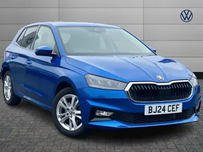Used Skoda Fabia SE L 147 HP (108 kW) 2024 Blue Hatchback