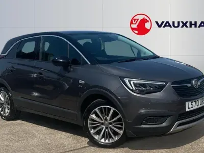 Used Vauxhall Crossland X 83 HP (61 kW) 2020 Grey SUV