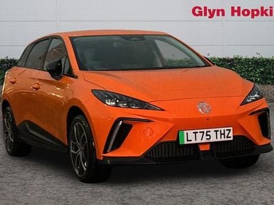 Used MG MG4 EV Trophy 2025 Orange Hatchback