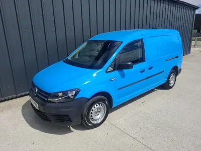 Used VW Caddy Startline 102 HP (75 kW) 2016 Blue MPV