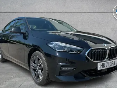 Used BMW 218 Gran Coupé Sport Line 134 HP (98 kW) 2021 Black Coupe