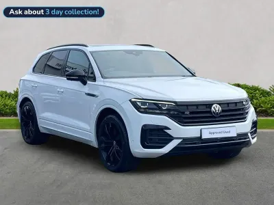 Used VW Touareg Black Edition 286 HP (210 kW) 2022 White SUV
