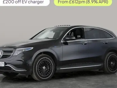 Used Mercedes EQC400 AMG Line Premium Plus 300 kW (408 HP) 2023 Black SUV