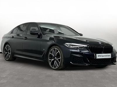 Black Used 2021 BMW 520 M Sport | £25,800 (Fair price)