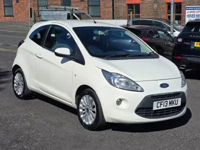 Used Ford Ka Zetec 69 HP (50 kW) 2013 White Hatchback