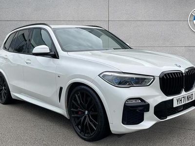 White Used 2021 BMW X5 M Sport SUV | £44,490 (Fair price)
