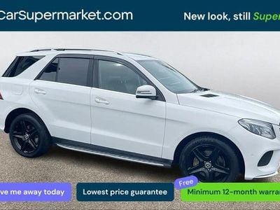 Used Mercedes GLE250 AMG line 204 HP (150 kW) 2017 White Estate