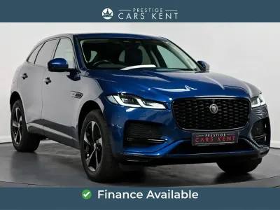 Second-hand Jaguar F-Pace S 204 CP (150 kW) 2021 Albastru SUV