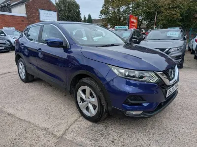 Used Nissan Qashqai Acenta Premium 115 HP (84 kW) 2020 Blue SUV