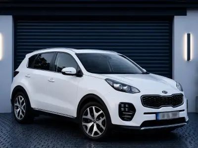 Used Kia Sportage GT-Line 115 HP (84 kW) 2018 White SUV