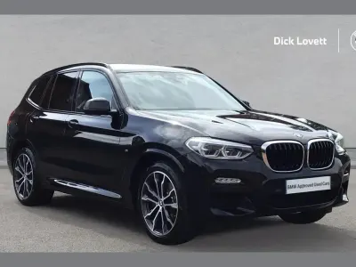 Used BMW X3 M Sport 181 HP (133 kW) 2019 Black SUV