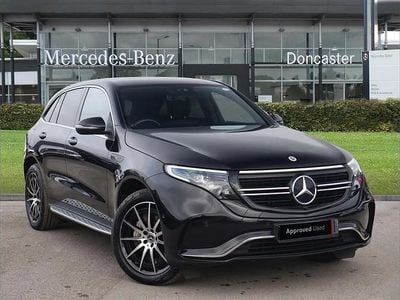 Used Mercedes EQC400 AMG line 300 kW (408 HP) 2022 Black SUV