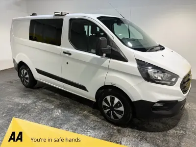 Used Ford Transit Custom 105 HP (77 kW) 2018 White Van