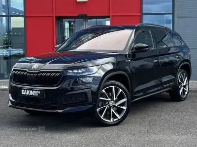 Used Skoda Kodiaq SportLine 150 HP (110 kW) 2023 Black SUV
