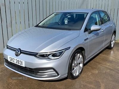 Used VW Golf VII Style 150 HP (110 kW) 2021 Silver Hatchback