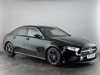 Black Used 2021 Mercedes A180 AMG line Sedan | £15,350 (Super price)
