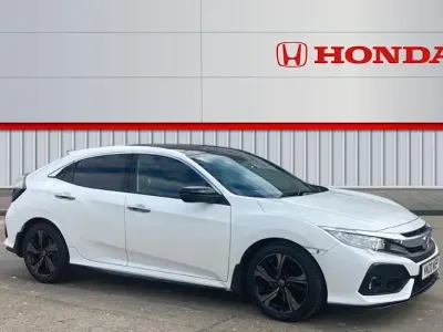 Used Honda Civic Prestige 182 HP (133 kW) 2019 White Hatchback