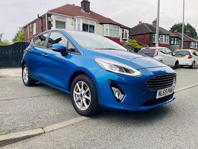 Blue Used 2019 Ford Fiesta Zetec Hatchback | £6,250