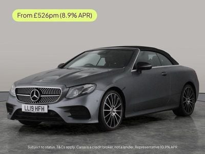 Grey Used 2019 Mercedes E350 AMG line Cabriolet | £21,970 (Good price)