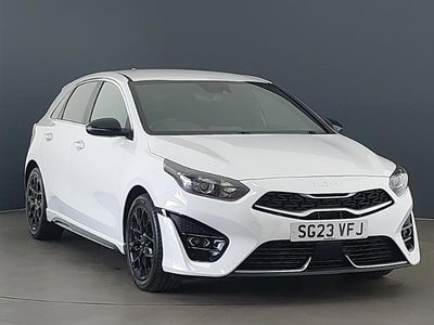 Used Kia Ceed GT-Line 158 HP (116 kW) 2023 White Hatchback