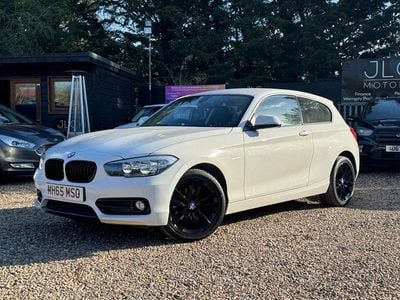 Used BMW 120 Sport Line 2016 White Hatchback