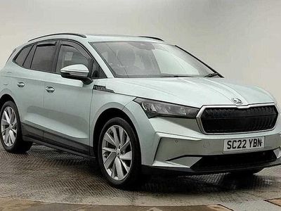 Used Skoda Enyaq iV 97 kW (132 HP) 2022 Arctic silver metallic SUV