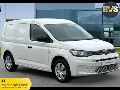 Begagnad VW Caddy S 112 HK (82 kW) 2022 Vit Minibuss