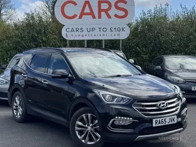 Begagnad Hyundai Santa Fe Premium 200 HK (147 kW) 2016 Svart SUV