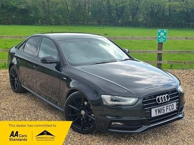 Begagnad Audi A4 Black Edition 2015 Svart Sedan