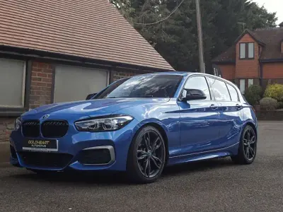 Used BMW M140 M Sport 340 HP (250 kW) 2018 Blue Hatchback