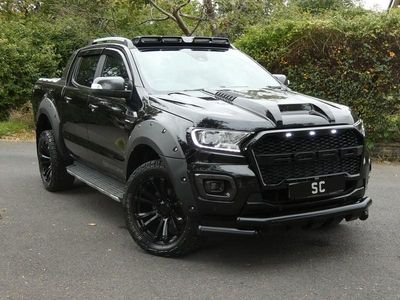 Black Used 2022 Ford Ranger Wildtrack Pickup | £27,995 (Expensive)