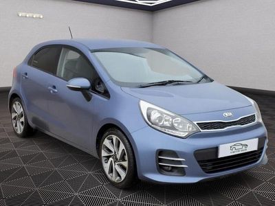 Used Kia Rio 2015 Blue Hatchback