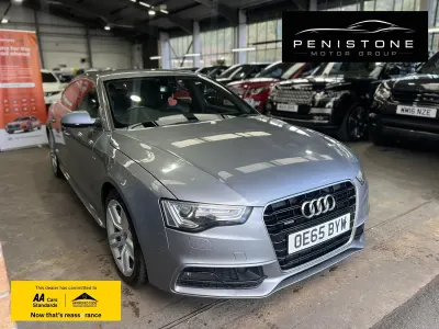 Used Audi A5 S-Line 242 HP (177 kW) 2015 Grey Coupe