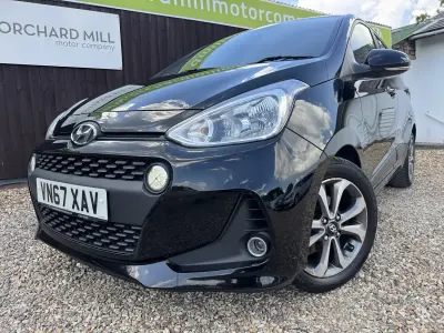 Used Hyundai i10 SE 87 HP (63 kW) 2017 Black Hatchback