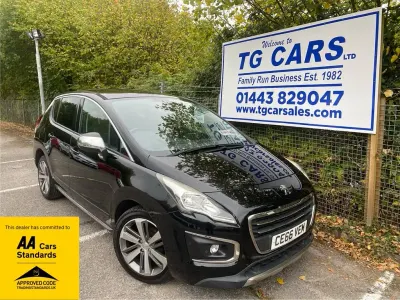 Used Peugeot 3008 Allure 2016 Black Hatchback