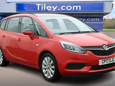 Used Vauxhall Zafira Tourer Design Edition 140 HP (102 kW) 2017 Red MPV