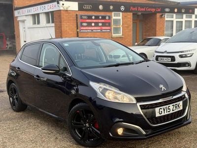Blue Used 2015 Peugeot 208 GT-line Hatchback | £5,290 (Fair price)
