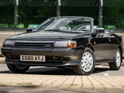 Used Toyota Celica 140 HP (102 kW) 1987 Black Cabriolet