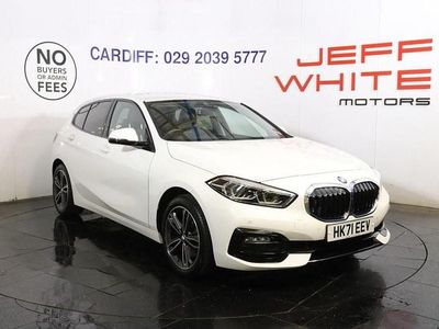 Used BMW 118 Sport Line 2021 White Hatchback