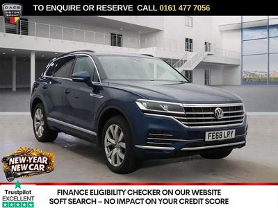 Blue Used 2018 VW Touareg SEL SUV | £21,470 (A bit pricey)