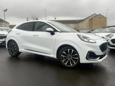 Used Ford Puma ST-Line 2022 Frozen white Hatchback