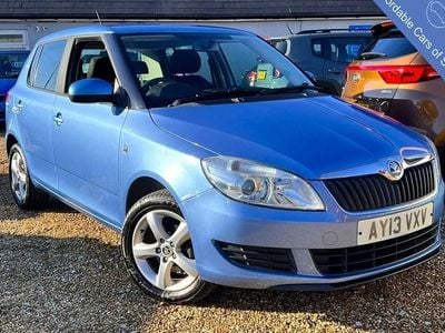 Blue Used 2013 Skoda Fabia SE Hatchback | £5,495 (A bit pricey)
