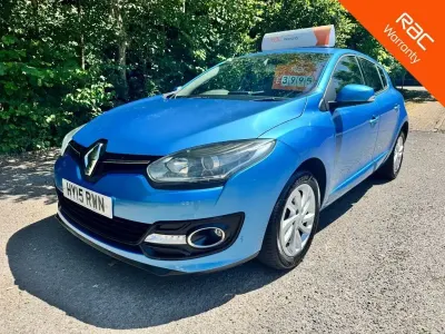 Used Renault Mégane Dynamique 2015 Blue Hatchback