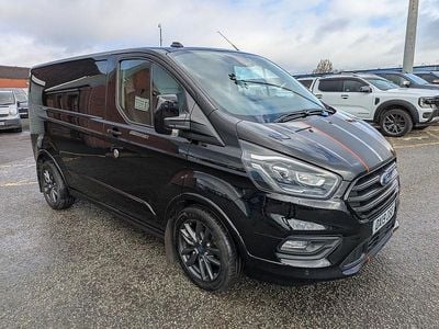 Used Ford Transit Custom Sport 185 HP (136 kW) 2019 Black Van