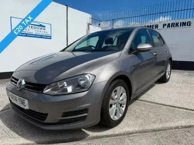 Used VW Golf VII SE 105 HP (77 kW) 2014 Grey Hatchback